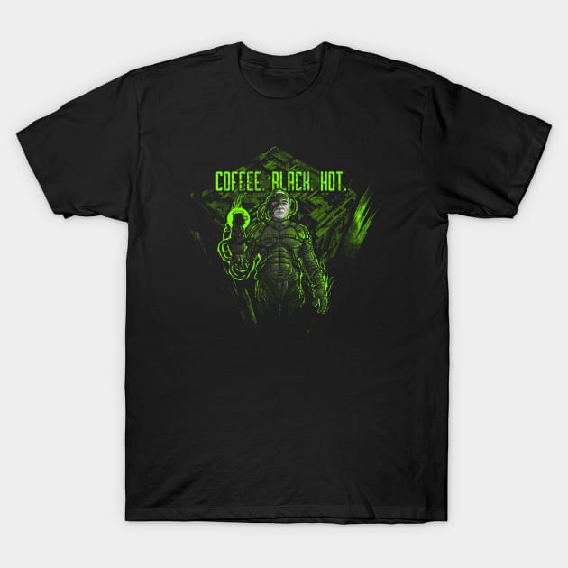 Borg Like Coffee T-Shirt by LivMat